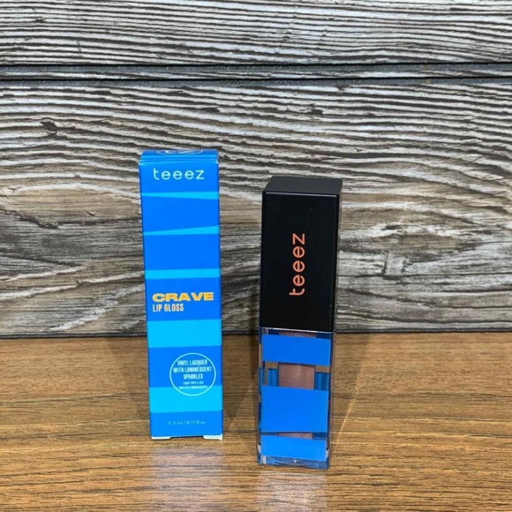 Teeez Cosmetics Crave Lip Gloss Lacquer Luminescent Sparkles Beautiful Bad Habit
